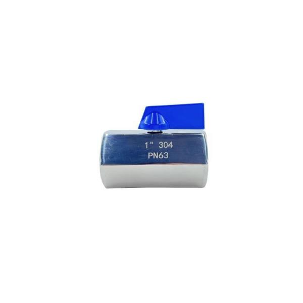 1/2" Stainless Steel Mini Ball Valve for Media like Acetic Acid and Other