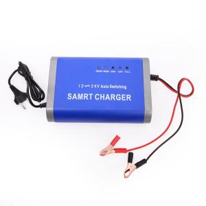 Wholesale 12V 24V 12A Motorcycle Lead Acid Battery Charger for Electric Tricycle Smart Charging Efficiency 90% from china suppliers