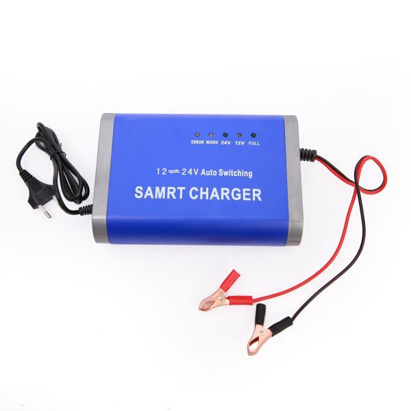 12V 24V 12A Motorcycle Lead Acid Battery Charger for Electric Tricycle Smart