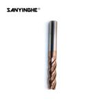 12mm Long Shank End Mill HRC55-60 4 Flutes CNC Milling Cutter Flat Carbide