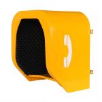 Impact Resistant Acoustic Telephone Booth , Fireproof Anti UV Wall Phone Booth