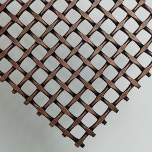 Wholesale Architectural Mesh Panels Interior Metal Woven Mesh Partition from china suppliers