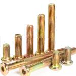 Stainless Steel A2 A4 DIN931 Partial Half Thread Hex Bolt And Nut