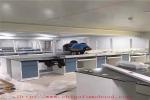 Full Steel Lab Furniture Chemistry Laboratory Table 3 Years Guarantee