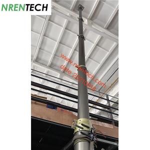 Wholesale 15m mobile telescoping mast 350kg payloads for mobile telecom cell tower from china suppliers