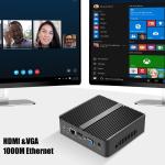 4405U 4415U Fanless Mini PC WIN 10 Win7 8 10 Linux