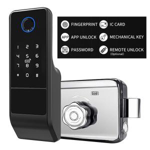 China Home Security Fingerprint Tuya Smart Lock APP Door Lock Remote Control on sale