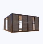 Modern 2 Bedroom Prefab Steel Expandable Container House for Mall Application
