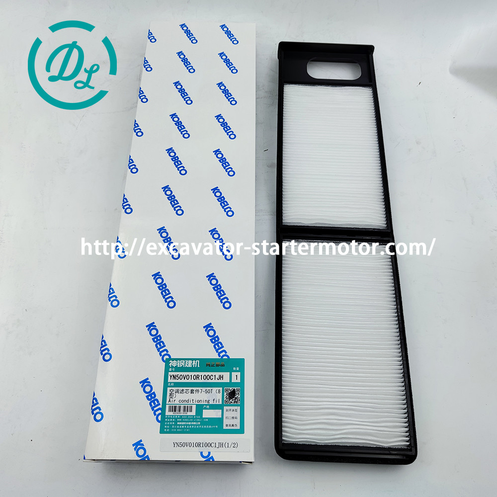 YN50V010R100C1JH Excavator Air Conditioner Filter Kobelco SK200-8