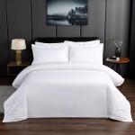100% Cotton Solid Pattern Flat Sheet for Hotel Custom Quilt Cover Set Hotel