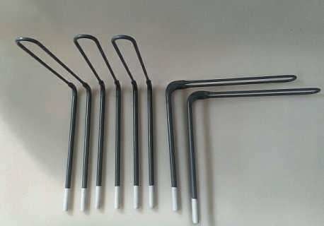 Electric Mosi2 Resistance Heating Element 1700C 1800C U Type Box Chamber Furnace