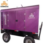 Screw Air Compressor Machine Diesel Power 194kw Screw Drive Air Compressor