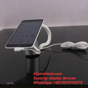 Wholesale COMER anti-lost alarm Aluminum Cell Phone Holder Mobile Phone Stand Universal Desktop Charging Dock for iPhone Huawei/LG from china suppliers