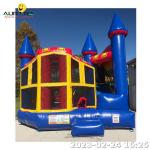 Commercial Blow Up Bounce House And Slide Combo 13x13ft Bouncy Castles For Kids
