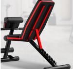 Adjustable Gym Bench, Multifunctional Utility Bench, Dumbbell Stool Flat Bench