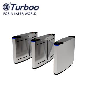 Wholesale Pedestrian Flap Turnstile Barrier Gate , Access Control Security Access Gates from china suppliers