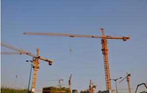 Wholesale Tower Crane QTZ63 Luffing Crane Equipped with Safety Devices including Height Limiter from china suppliers