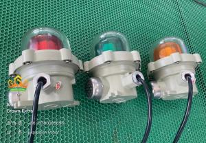 Wholesale ATEX certified Explosion Proof Alarm Lights 150min Flash Frequency voltage 220VAC 50HZ 24VDC from china suppliers