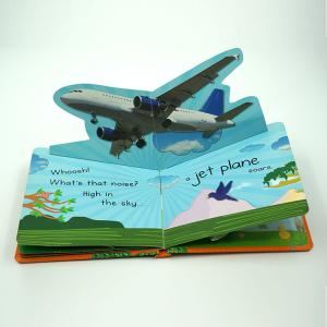 Wholesale CMYK Coloring Book Printing Service Childrens Pop Up Book With Spreads 210mmx297mm from china suppliers