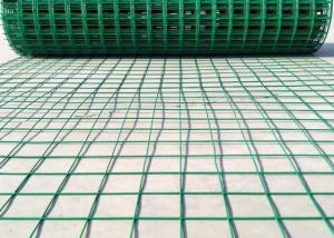 Wholesale Anti Rust Green Black Blue Welded Wire Mesh For Garden / Stadium Fencing from china suppliers