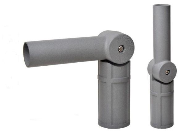 67mm Turn 60mm Street Light Adapter Substitute For Backet Die Casting Aluminum
