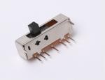 PCB DIP Soldering SPDT Slide Switch 1 Pole 6 Position SS16D03