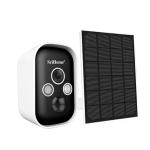 Solar WIFI 4MP Home Surveillance 2-Way Audio PIR Infrared Night Vision Outdoor