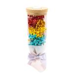 Decorative Preserved Rose Flower Wishing Bottle Customized Color With Long Life