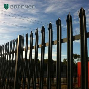 Wholesale 2025 Custom Residential Steel Fencing Black Metal Picket Decorative Wrought Iron Fence Ornamental Steel Fence from china suppliers