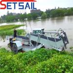 50m3 Max. Loading Capacity Amphibious Cleaning Harvester for Small River/Lake