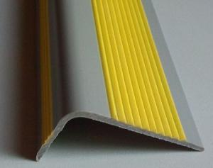 Wholesale Double color Stair nosing,plastic PVC-AL extrusion parts.size and color can be customi from china suppliers