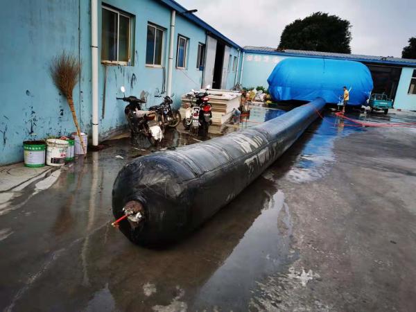 Inflatable D15*L20 Marine Rubber Airbag Caisson Lifting Heavy Duty Rubber