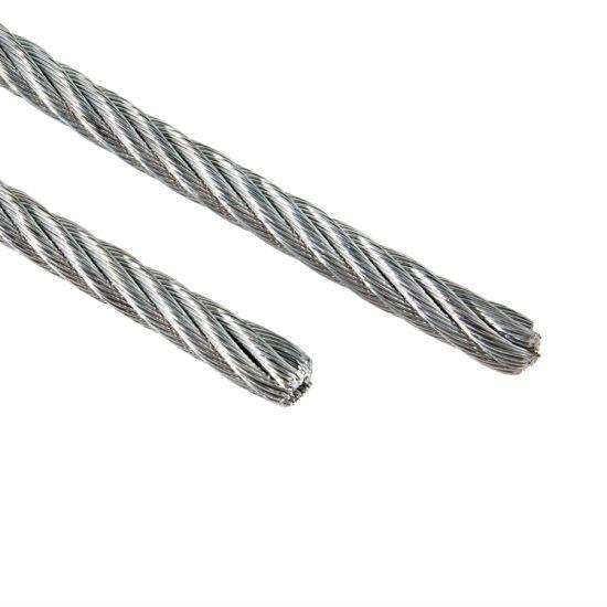 4x19W-WSC 4x31WS-FC Steel Wire Rope for Conveyor Belt Tolerance ±1% Steel Grade