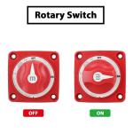 6006 300A Marine Power Switch M Series Red Single Circuit ON-OFF Battery Switch