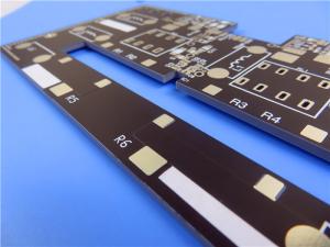 Wholesale 2 Layer DiClad 870 RF PCB 5mil 0.2mm ENIG No Soldermask from china suppliers