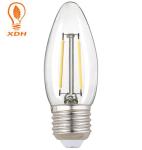 C32 C35 2W LED Filament Bulb E14 E26 E27 Small Screw Candle Bulbs