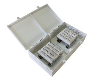 Wholesale 100 pair indoor plastic network distribution box for install 10x 237A disconnection strips from china suppliers