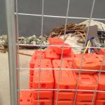 Customized Secure Temporary Fencing Construction Fence Panels 22.00kg