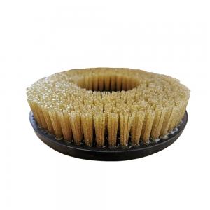 Wholesale Leather Surface Grinding Round Steel Brush with Diamond and Diamond Abrasive Material from china suppliers