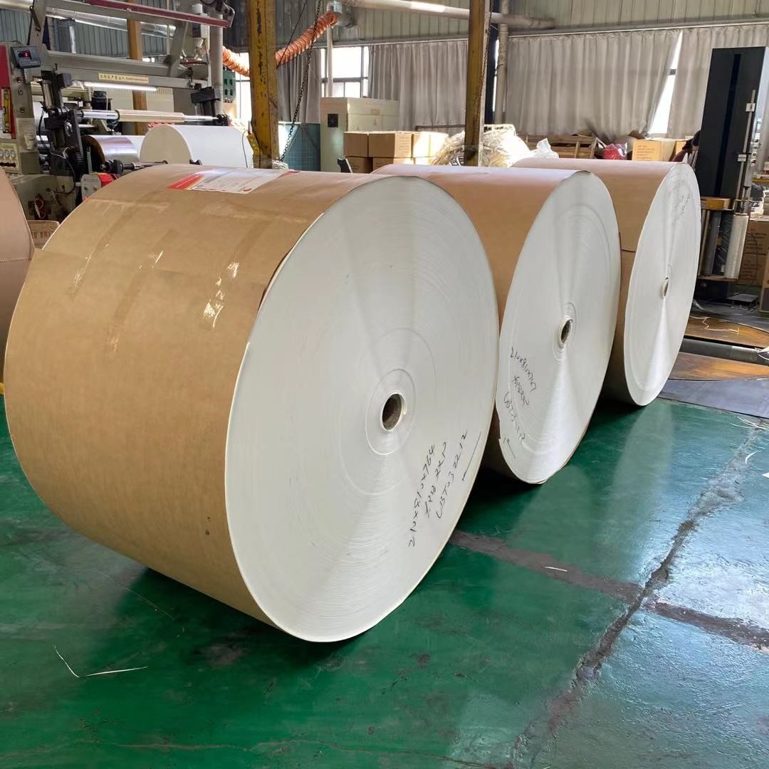 Folding Resistance PE Coated Paper Roll Waterproof For Beverage Cup