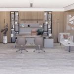 PVC Vinyl Tiles for Commercial Spaces Durable Relle LVT Floorin