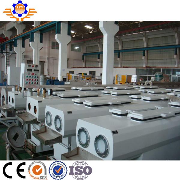 Automatic 50 - 160MM PVC Plastic Pipe Extrusion Line High Speed Conical Twin