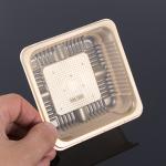 Golden Square 7.5*7.5*3.2cm Mooncake Plastic Tray