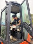 Best mini excavator Hitachi 50U digger small used machinery 5 tons small excav
