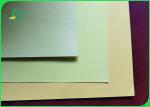 FSC Pure Wood Pulp Colored Green Offset Printing Paper Color Designated 70CM