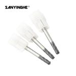 Carbide Corner Radius Milling Cutters 4 Flutes Long Shank Milling Cutter For