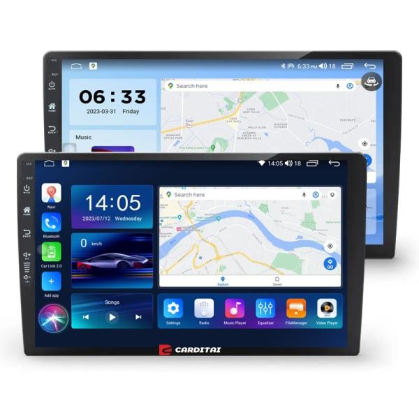 9 Inch Android Car GPS Navigation Audio Radio System DVD Video Multimedia OS