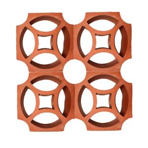 Wholesale Perforated Clay Bricks Modern Wall Design Ornamental Clay Building Terracotta Block from china suppliers