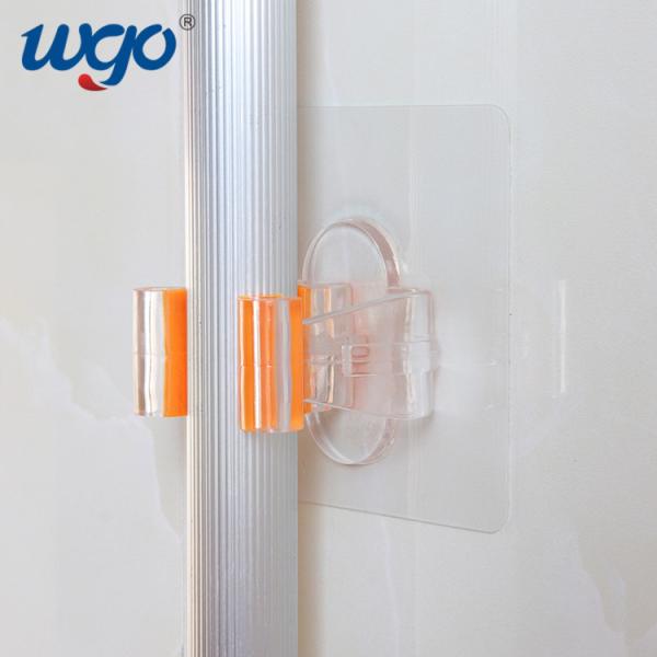 Self Adhesive Cleaning Products Holder Washable And Reusable Damage Free Wall