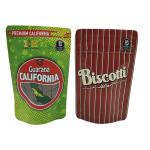 Childproof Soft Touch Mylar Bag 16oz Gravure Print Stand Up Retort Pouch